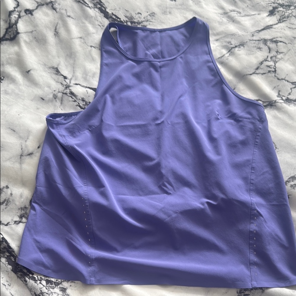 Lululemon Athletica Blue Sleeveless Tank Top Relaxed Fit